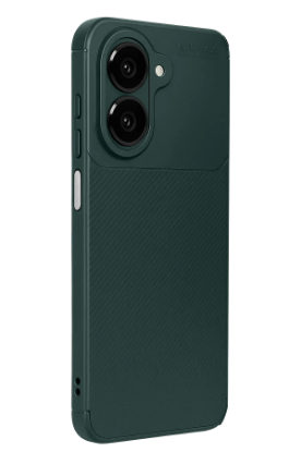 Newface Samsung Galaxy A07 Auto Focus Karbon Kapak - Koyu Yeşil resmi