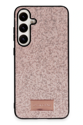 Onegif Samsung Galaxy A34 5G Bright Simli Kapak - Pembe resmi