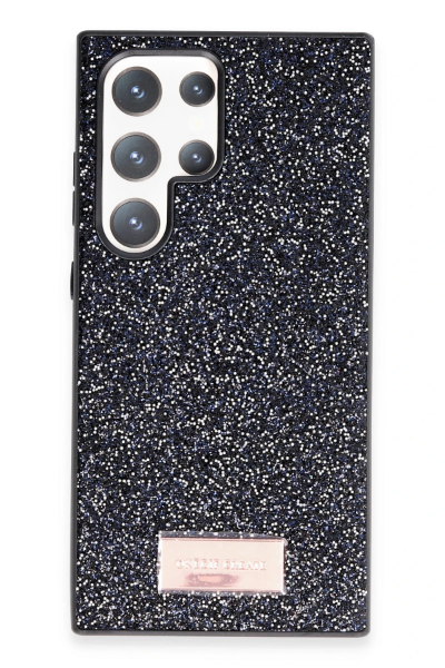 Onegif Samsung Galaxy S23 Ultra Bright Simli Kapak - Siyah resmi