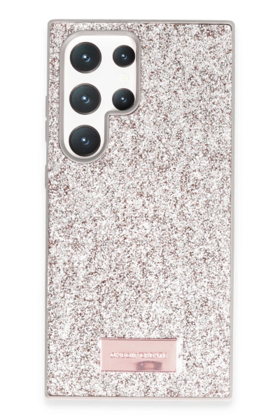 Onegif Samsung Galaxy S23 Ultra Bright Simli Kapak - Gold resmi