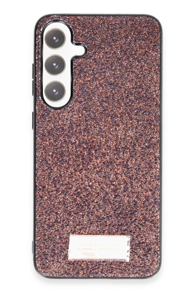 Onegif Samsung Galaxy S24 Plus Bright Simli Kapak - Derin Mor resmi