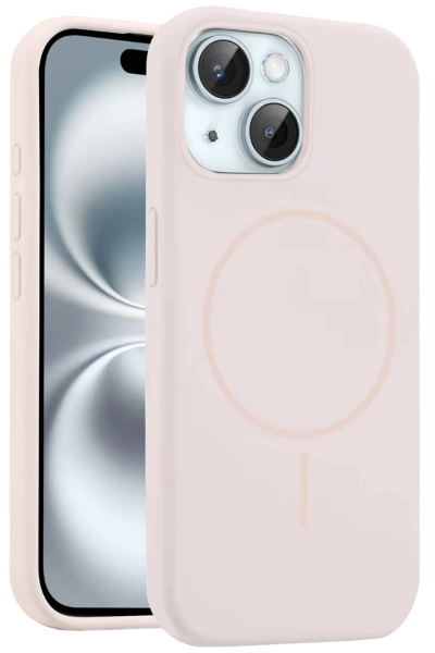 Joko iPhone 15 Kılıf Jully Magsafe Kapak - Pudra resmi