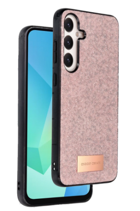 Onegif Samsung Galaxy A16 5G Bright Simli Kapak - Pembe resmi