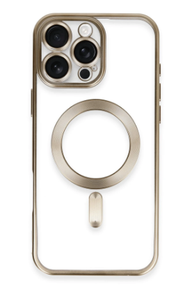 Newface iPhone 16 Pro Kılıf Kross Magneticsafe Kapak - Kahverengi resmi