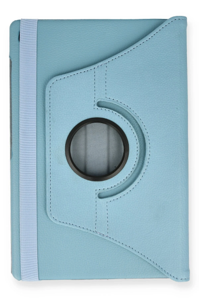 Newface Lenovo M10 FHD Plus X606F Kılıf 360 Tablet Deri Kılıf - Turkuaz resmi