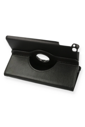 Newface iPad Mini 4 Kılıf 360 Tablet Deri Kılıf - Siyah resmi