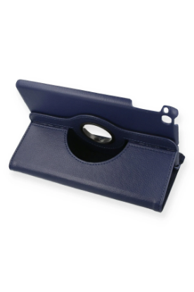 Newface iPad Mini 4 Kılıf 360 Tablet Deri Kılıf - Lacivert resmi