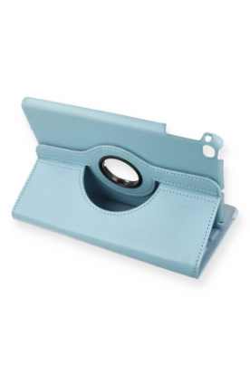 Newface iPad Mini 4 Kılıf 360 Tablet Deri Kılıf - Turkuaz resmi