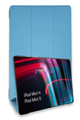 Newface iPad Mini 5 Kılıf Tablet Smart Kılıf - Mavi resmi