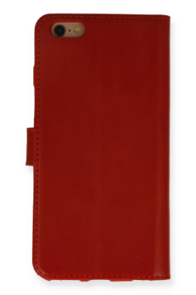 Newface iPhone 6 Plus Kılıf Trend S Plus Kapaklı Kılıf - Kırmızı resmi