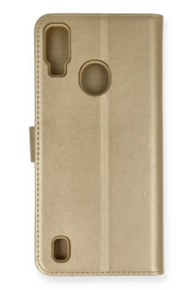 Newface Reeder P13 Blue Kılıf Trend S Plus Kapaklı Kılıf - Gold resmi