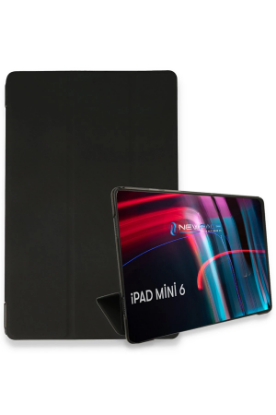 Newface iPad Mini 6 Kılıf Tablet Smart Kılıf - Siyah resmi