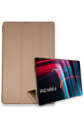 Newface iPad Mini 6 Kılıf Tablet Smart Kılıf - Rose Gold resmi