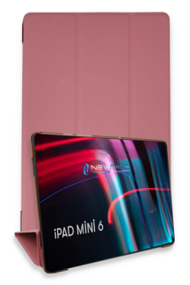 Newface iPad Mini 6 Kılıf Tablet Smart Kılıf - Pembe resmi