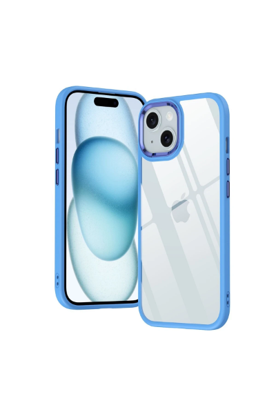 Newface iPhone 15 Kılıf Power Silikon - Mor resmi