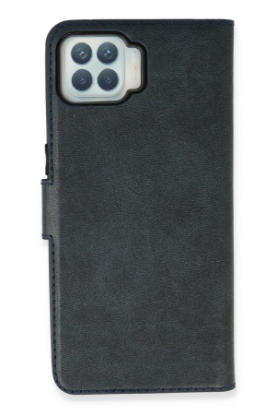 Newface Oppo Reno 4 Lite Kılıf Trend S Plus Kapaklı Kılıf - Lacivert resmi