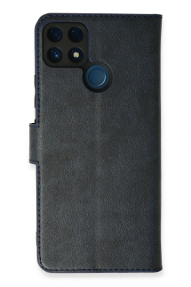 Newface Realme C25 Kılıf Trend S Plus Kapaklı Kılıf - Lacivert resmi