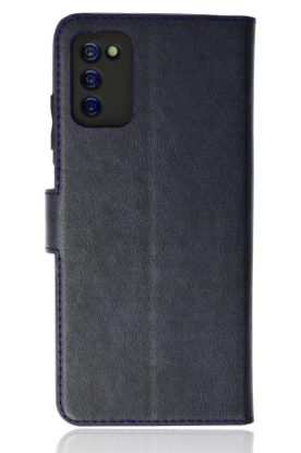 Newface Samsung Galaxy A03S Kılıf Trend S Plus Kapaklı Kılıf - Lacivert resmi