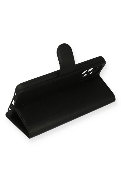 Newface Samsung Galaxy A73 5G Kılıf Trend S Plus Kapaklı Kılıf - Siyah resmi