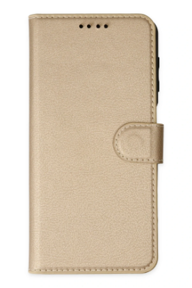 Newface Samsung Galaxy A04S Kılıf Trend S Plus Kapaklı Kılıf - Gold resmi