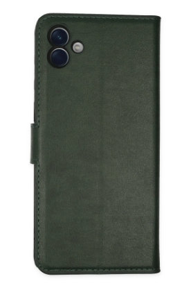 Newface Samsung Galaxy A04 Kılıf Trend S Plus Kapaklı Kılıf - Yeşil resmi