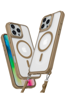 Newface iPhone 16 Pro Max Kılıf Enka Magsafe Silikon Kılıf - Desert resmi