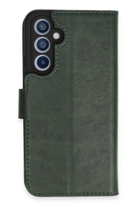 Newface Samsung Galaxy A54 5G Kılıf Trend S Plus Kapaklı Kılıf - Yeşil resmi