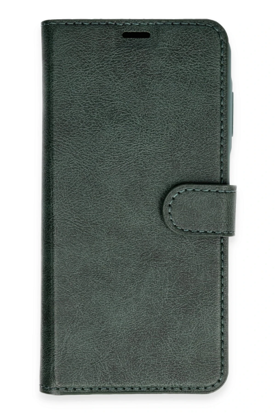 Newface Samsung Galaxy A15 4G Kılıf Trend S Plus Kapaklı Kılıf - Yeşil resmi