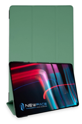 Newface iPad Pro 11 (2021) Kılıf Tablet Smart Kılıf - Koyu Yeşil resmi