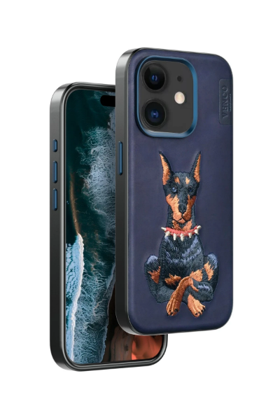 Venco iPhone 11 Perma Desenli Kapak - Lacivert resmi