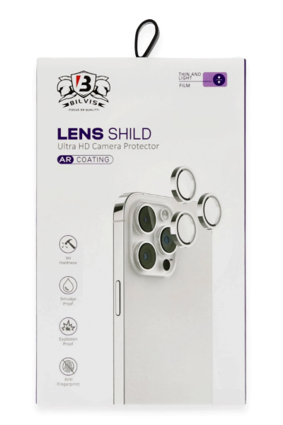 Newface iPhone 16 Pro Max Bilvis Titan Kamera Lens - Desert resmi