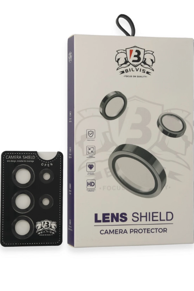 Newface Samsung Galaxy S25 Ultra Bilvis Titan Kamera Lens - Siyah resmi