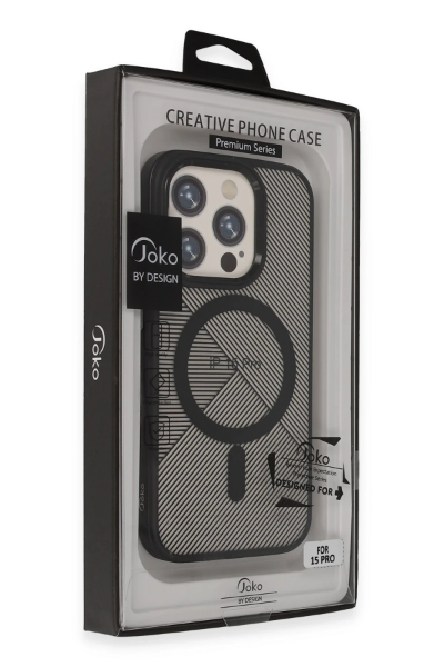 Joko iPhone 14 Pro Vito Magsafe Kapak - Siyah resmi