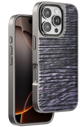 Venco iPhone 16 Pro Wave Kapak - Derin Mor resmi