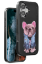 Venco iPhone 16 Cute Desenli Kapak - Siyah resmi