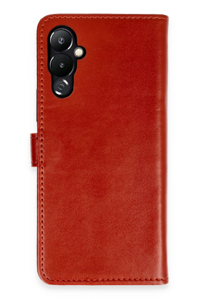 Newface Tecno Pova 4 Kılıf Trend S Plus Kapaklı Kılıf - Kırmızı resmi