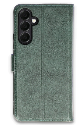 Newface Samsung Galaxy A16 5G Kılıf Trend S Plus Kapaklı Kılıf - Yeşil resmi