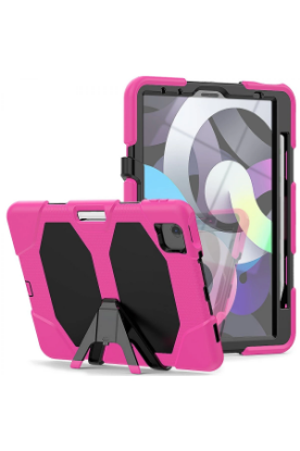 Newface iPad Pro 11 (2020) Kılıf Griffin Tablet Kapak - Pembe resmi