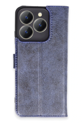 Newface Realme C63 Kılıf Trend S Plus Kapaklı Kılıf - Lacivert resmi