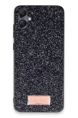 Onegif Samsung Galaxy A05 Bright Simli Kapak - Siyah resmi