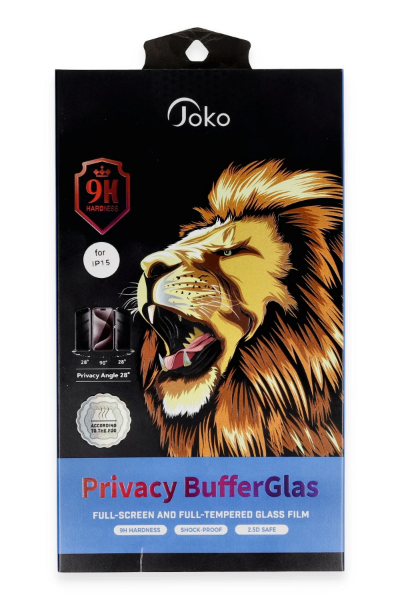 Joko iPhone 11 Buffer Hayalet Cam Ekran Koruyucu - Siyah resmi