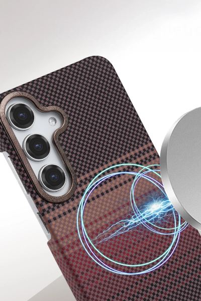 Newface Samsung Galaxy A35 5G Vega Magsafe Kapak - Yeşil resmi