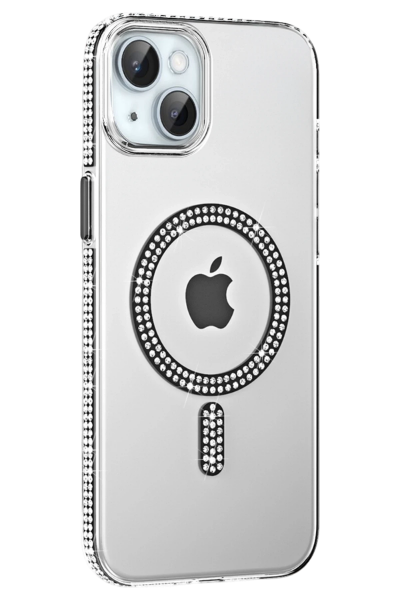 Joko Apple iPhone 15 Move Taşlı Magsafe Kapak - Siyah resmi