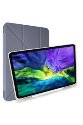 Newface Huawei MatePad SE Kılıf Kalemlikli Mars Tablet Kılıfı - Lila resmi
