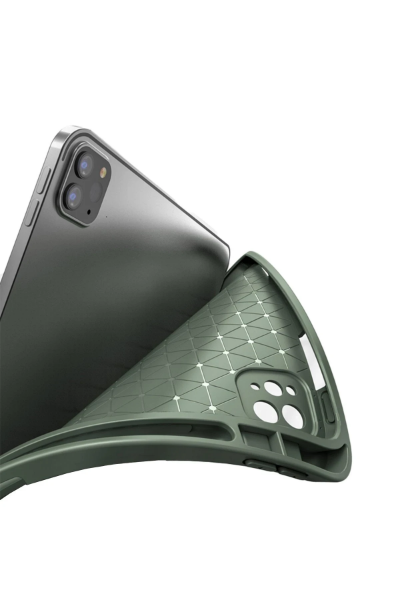 Newface iPad Pro 11 (2020) Kılıf Tablet Focus Silikon - Siyah resmi