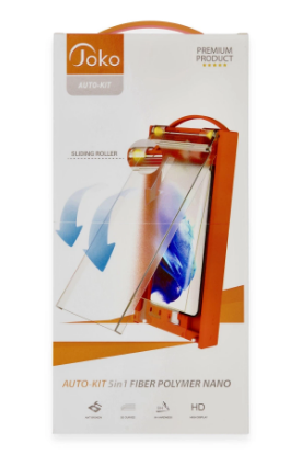 Joko Samsung Galaxy S23 Ultra AutoKit 5in1 Fiber Polymer Nano Ekran Koruyucu resmi