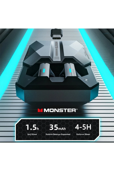 Newface Monster XKT11 Bluetooth Kulaklık - Beyaz resmi
